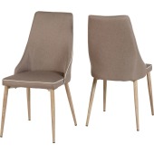 Finley Dining Chair Beige Fabric